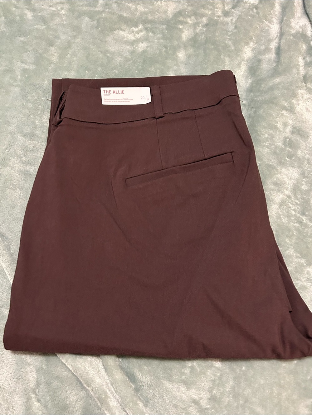 Lane Bryant Allie Bootcut Chocolate Brown Dress Pants NWT